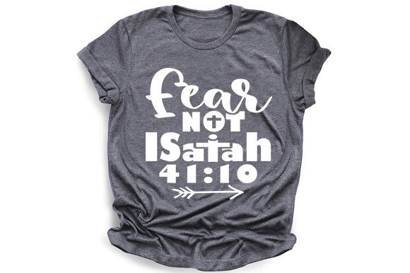 Christian Jesus Svg Design: Fear Not Graphics